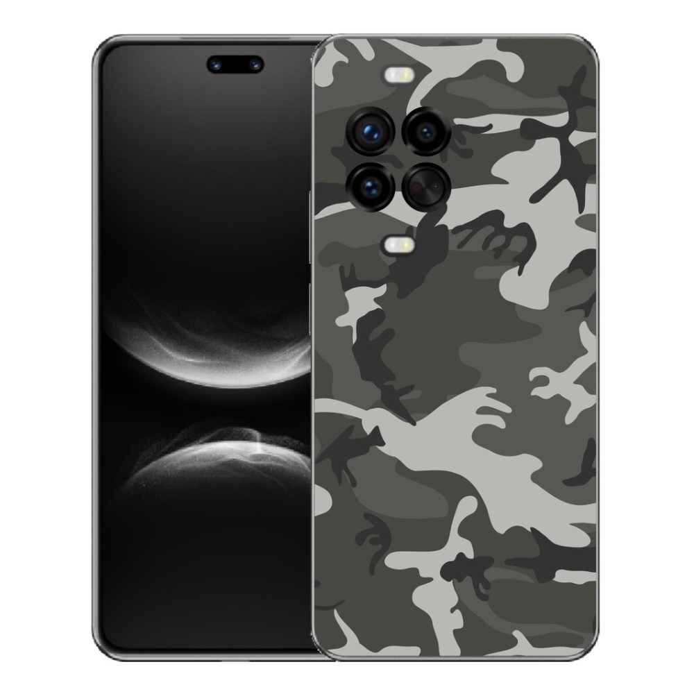 Gelový kryt mmCase na Huawei Nova 14 Pro - maskáčový vzor