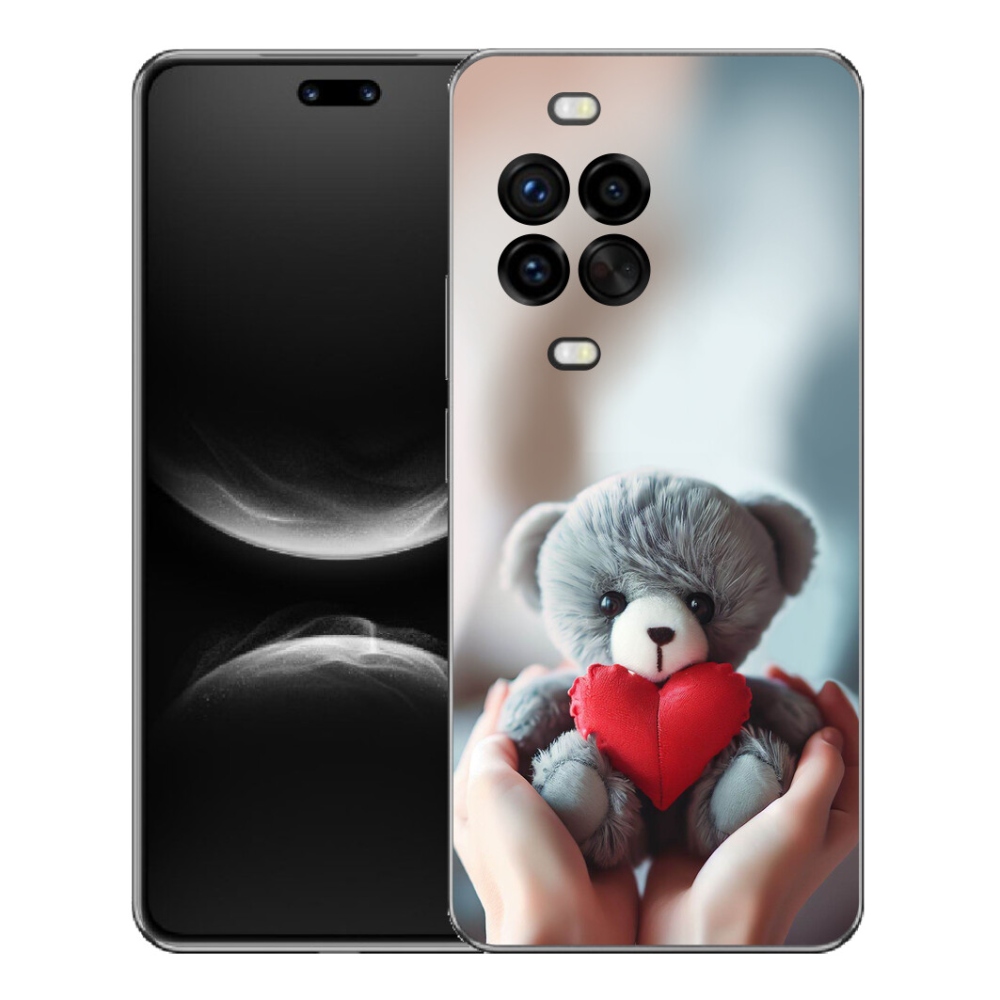Gelový kryt mmCase na Huawei Nova 14 Pro - medvídek pro zamilované