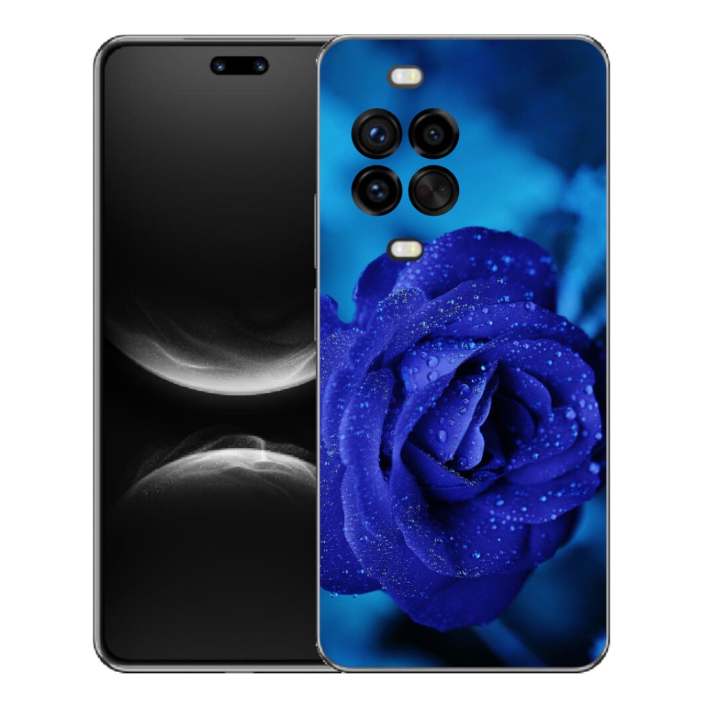 Gelový kryt mmCase na Huawei Nova 14 Pro - modrá růže