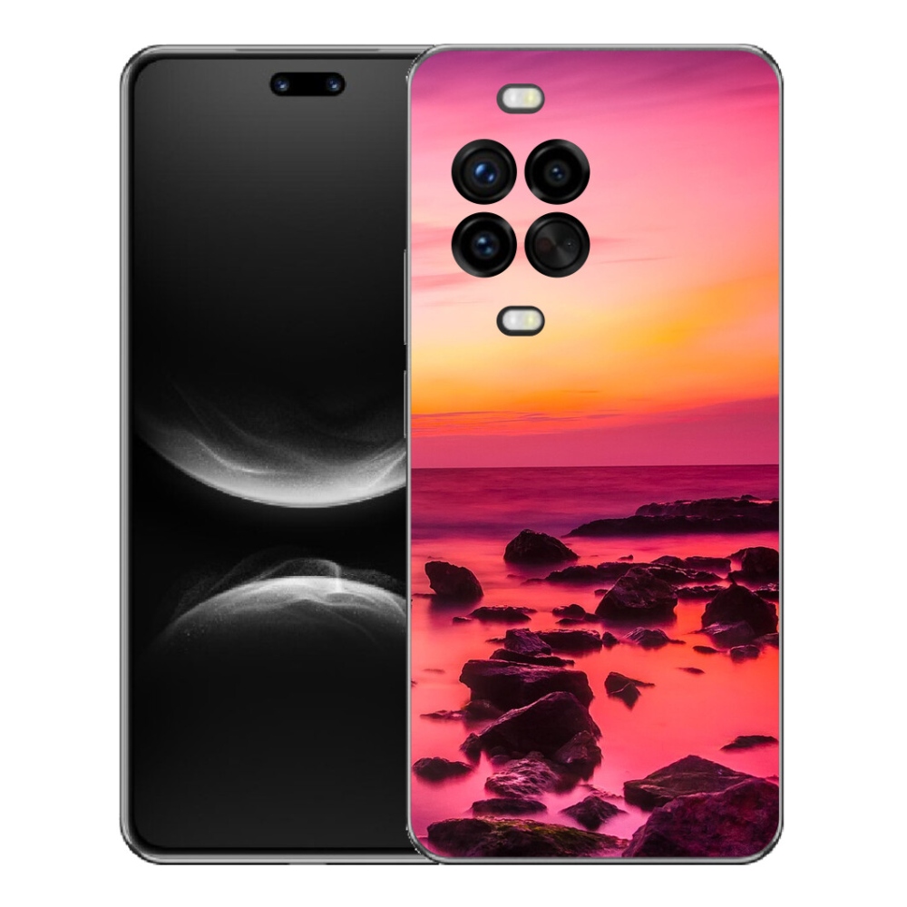 Gelový kryt mmCase na Huawei Nova 14 Pro - moře a záře