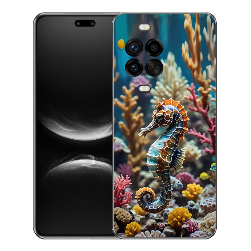 Gelový kryt mmCase na Huawei Nova 14 Pro - mořský koník 2