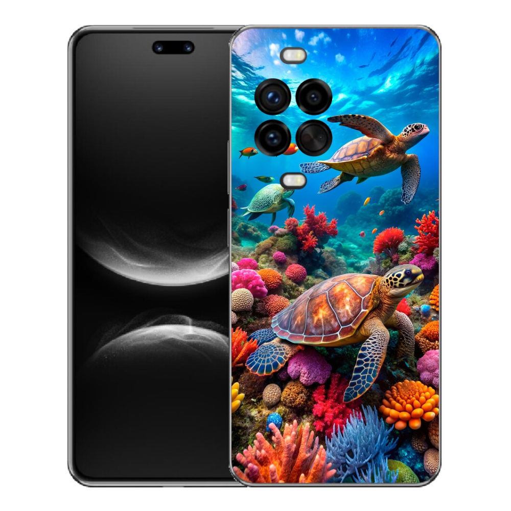 Gelový kryt mmCase na Huawei Nova 14 Pro - mořský svět 2