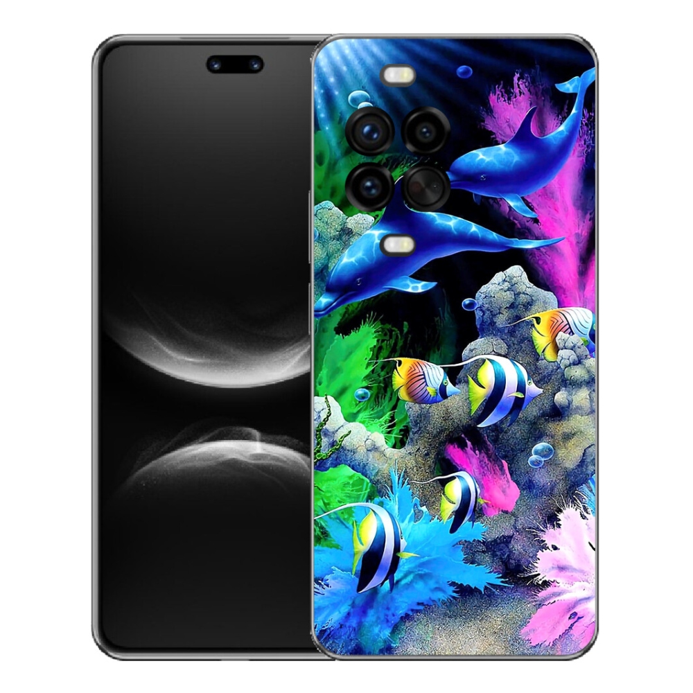 Gelový kryt mmCase na Huawei Nova 14 Pro - mořský svět
