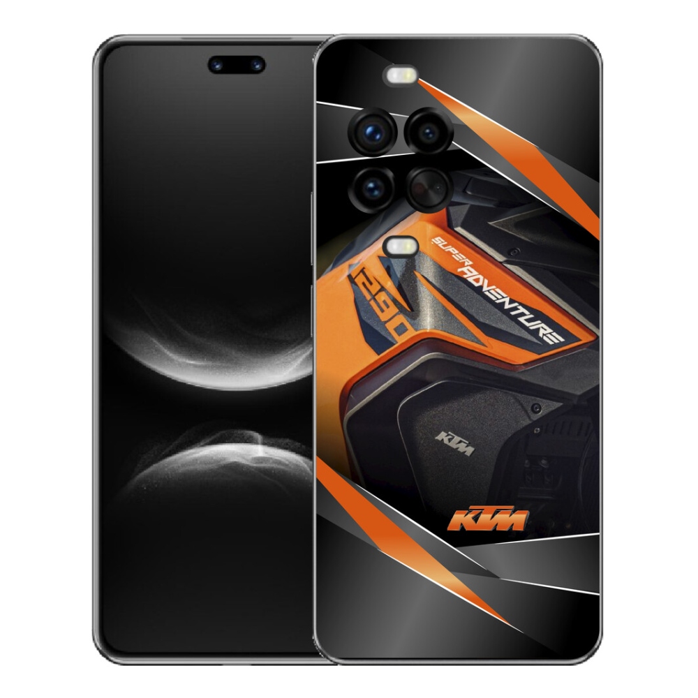 Gelový kryt mmCase na Huawei Nova 14 Pro - motorka ktm
