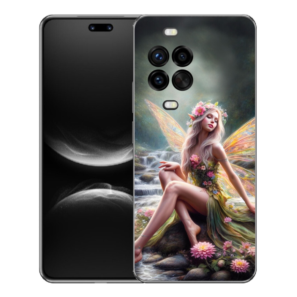 Gelový kryt mmCase na Huawei Nova 14 Pro - motýlí žena 1