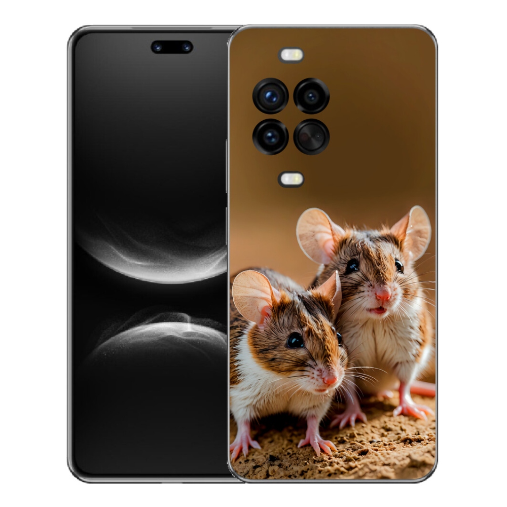 Gelový kryt mmCase na Huawei Nova 14 Pro - myší duo