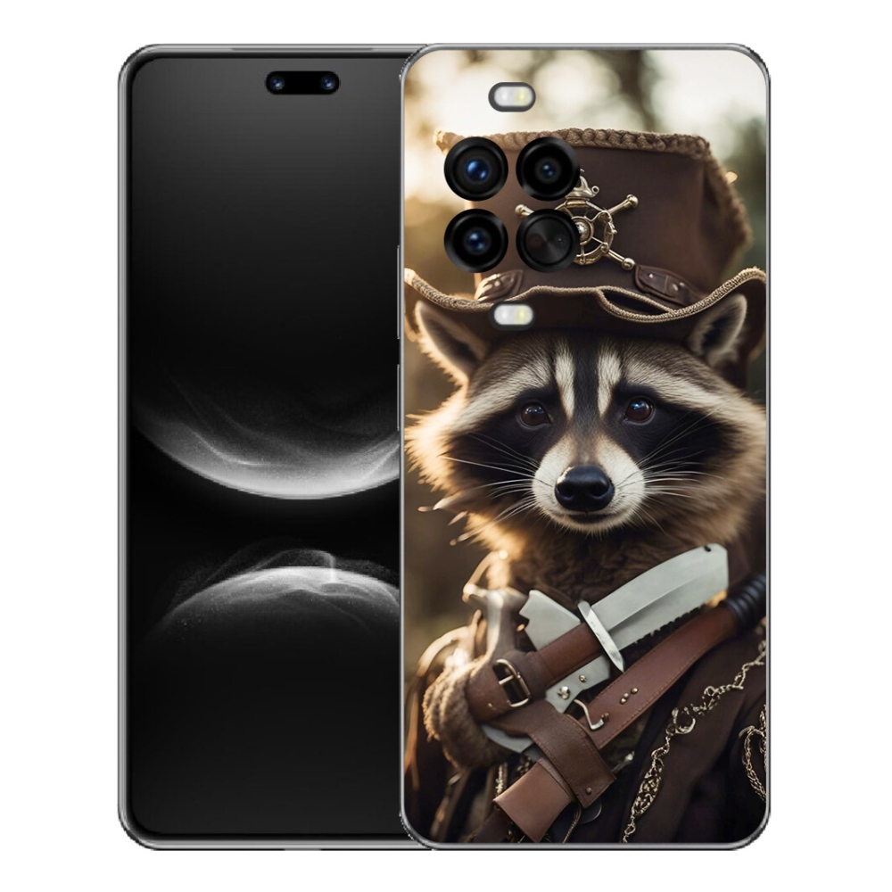 Gelový kryt mmCase na Huawei Nova 14 Pro - mýval v uniformě