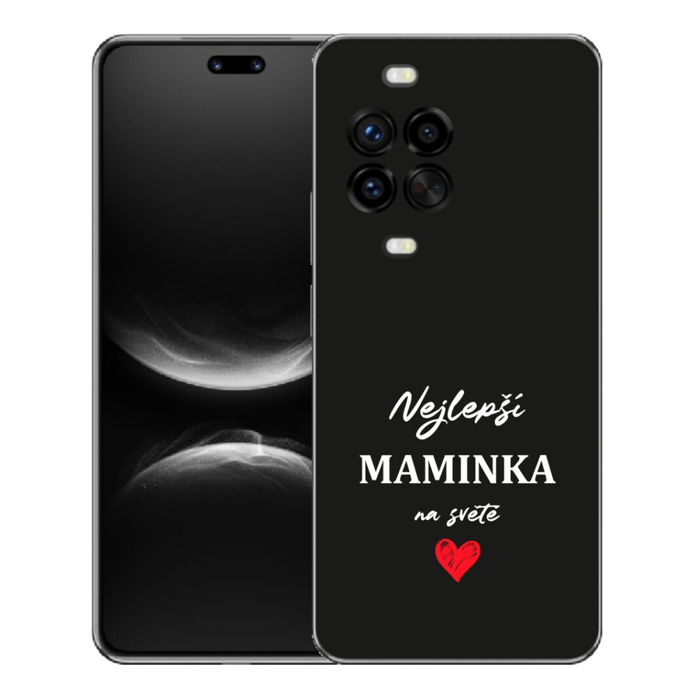 Gelový kryt mmCase na Huawei Nova 14 Pro - nejlepší maminka 1 černé pozadí