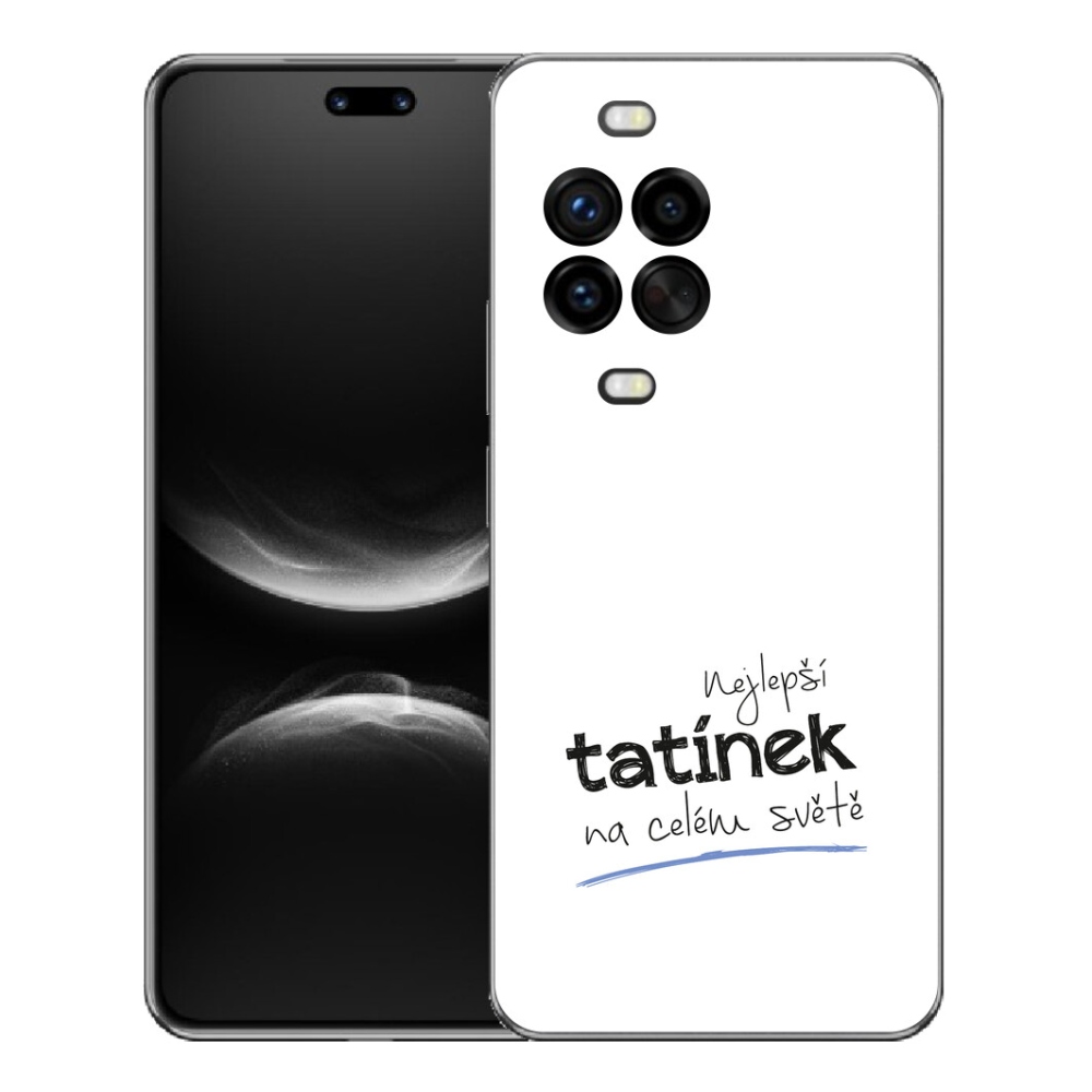 Gelový kryt mmCase na Huawei Nova 14 Pro - nejlepší tatínek 4 bílé pozadí