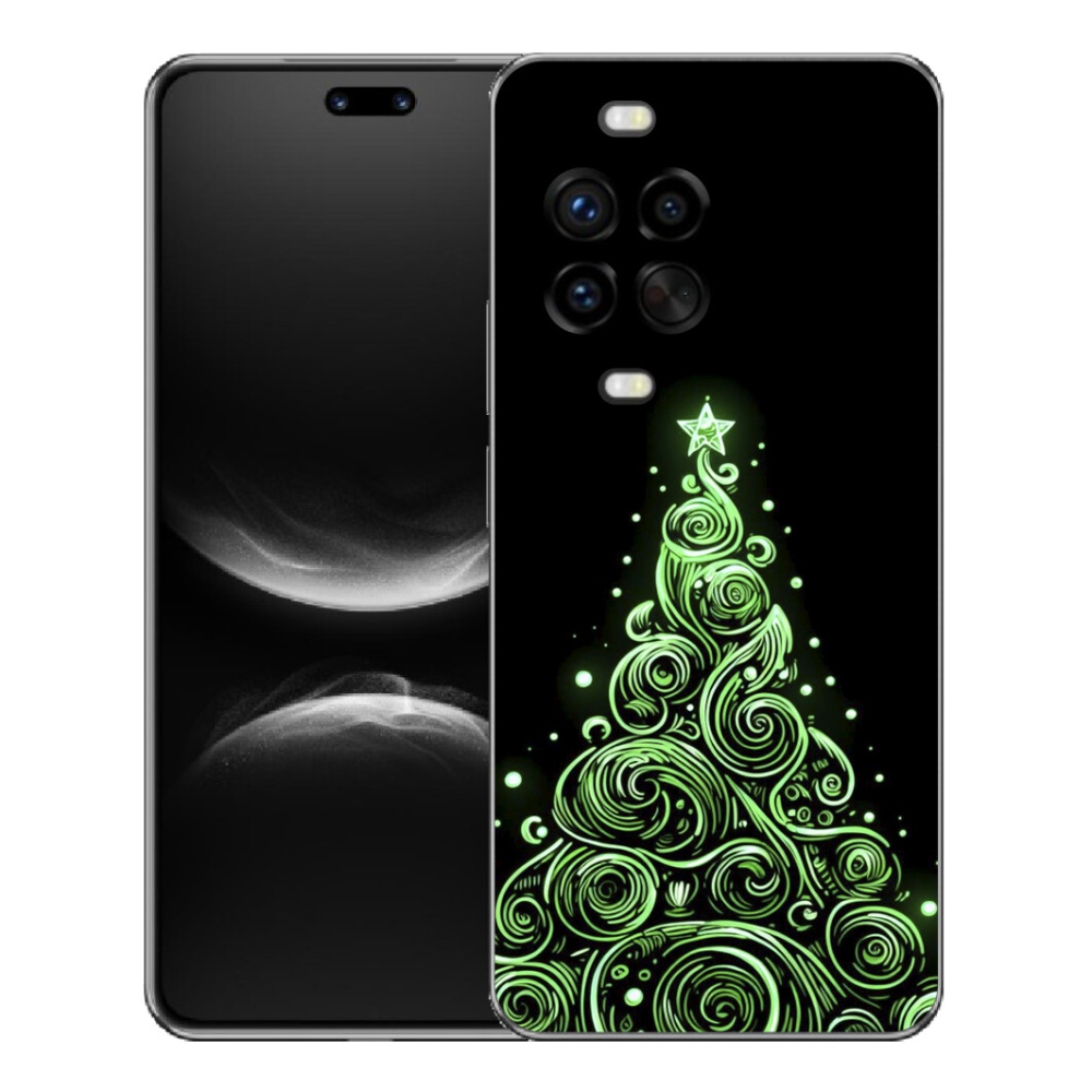 Gelový kryt mmCase na Huawei Nova 14 Pro - neonový vánoční stromek 3