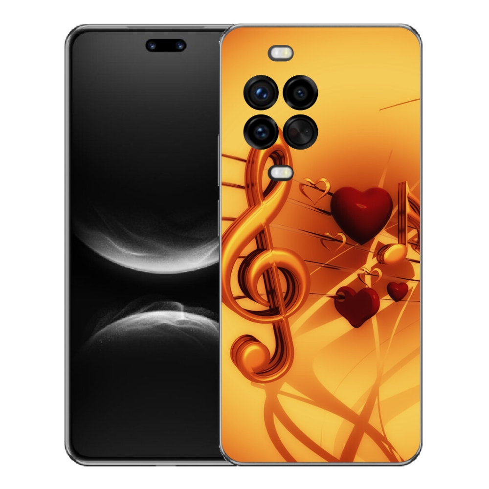 Gelový kryt mmCase na Huawei Nova 14 Pro - noty
