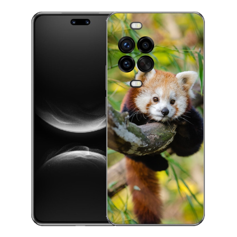 Gelový kryt mmCase na Huawei Nova 14 Pro - panda červená