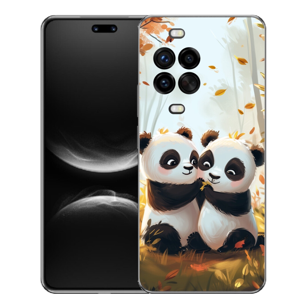 Gelový kryt mmCase na Huawei Nova 14 Pro - pandy