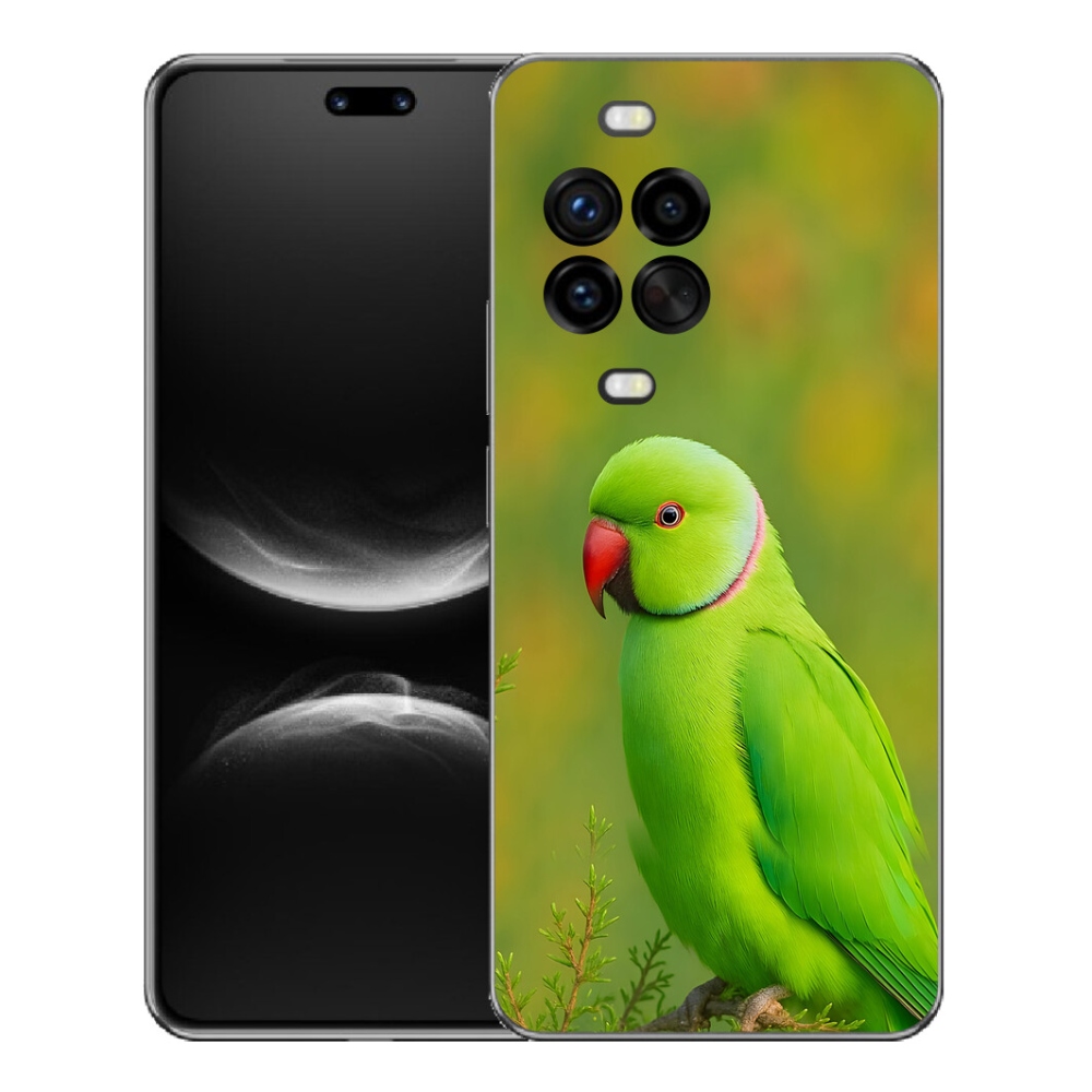 Gelový kryt mmCase na Huawei Nova 14 Pro - papoušek alexandr 2