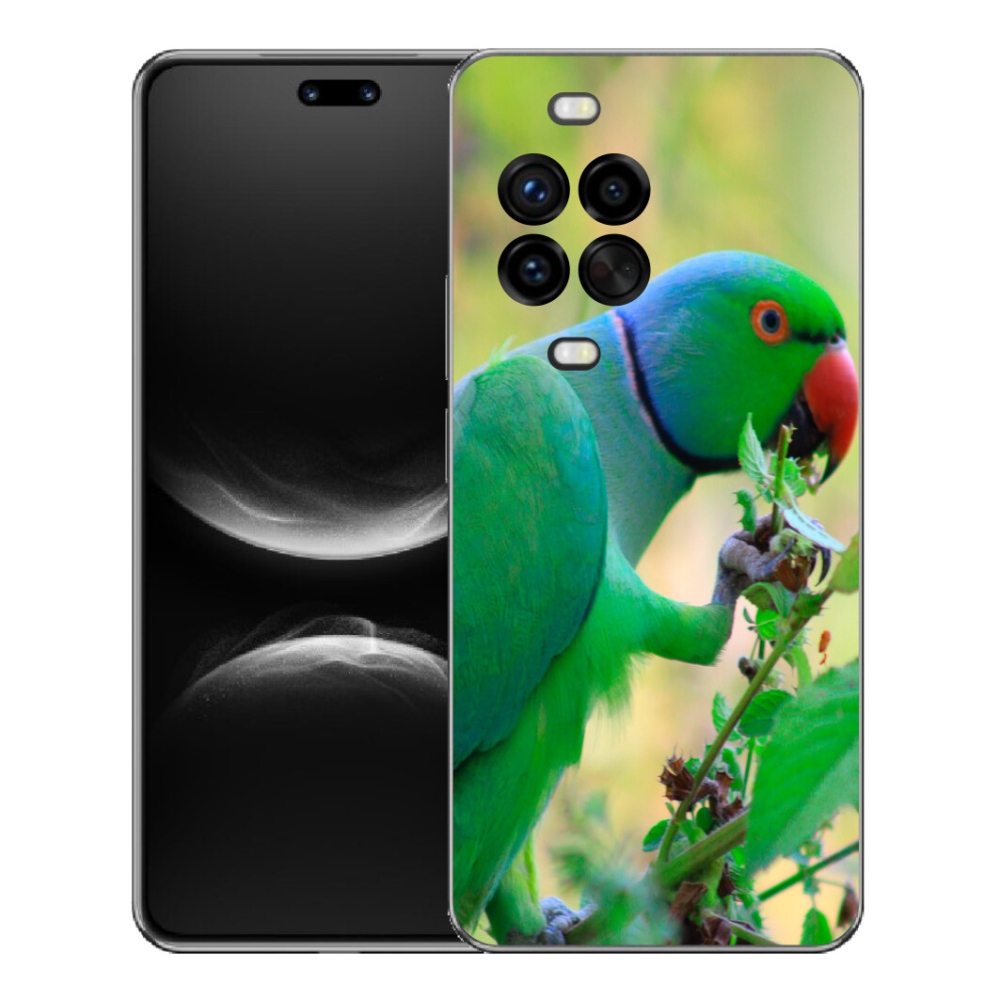 Gelový kryt mmCase na Huawei Nova 14 Pro - papoušek alexandr