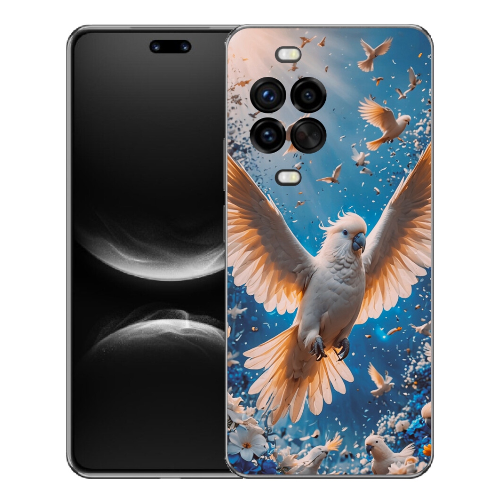 Gelový kryt mmCase na Huawei Nova 14 Pro - papoušek kakadu