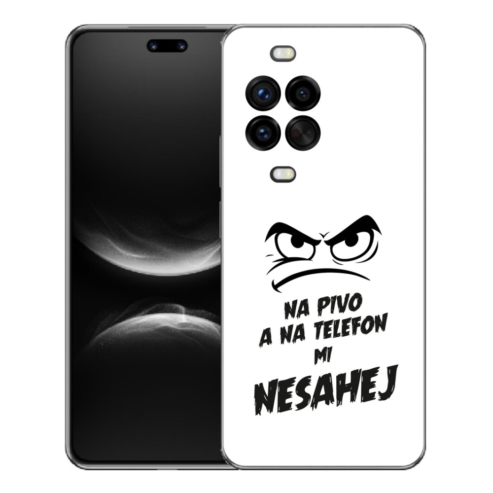 Gelový kryt mmCase na Huawei Nova 14 Pro - pivní motiv 2 bílé pozadí