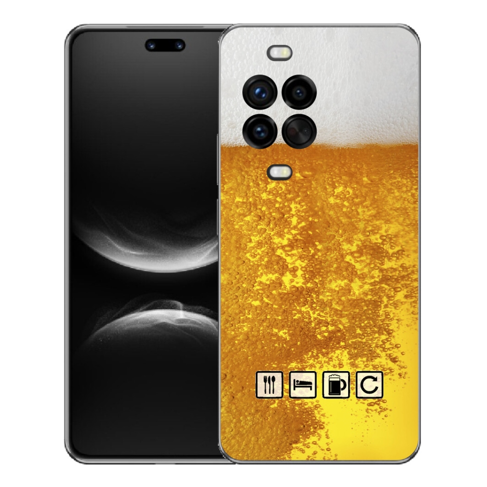 Gelový kryt mmCase na Huawei Nova 14 Pro - pivní motiv 3