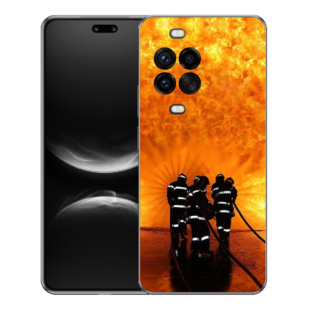 Gelový kryt mmCase na Huawei Nova 14 Pro - požár