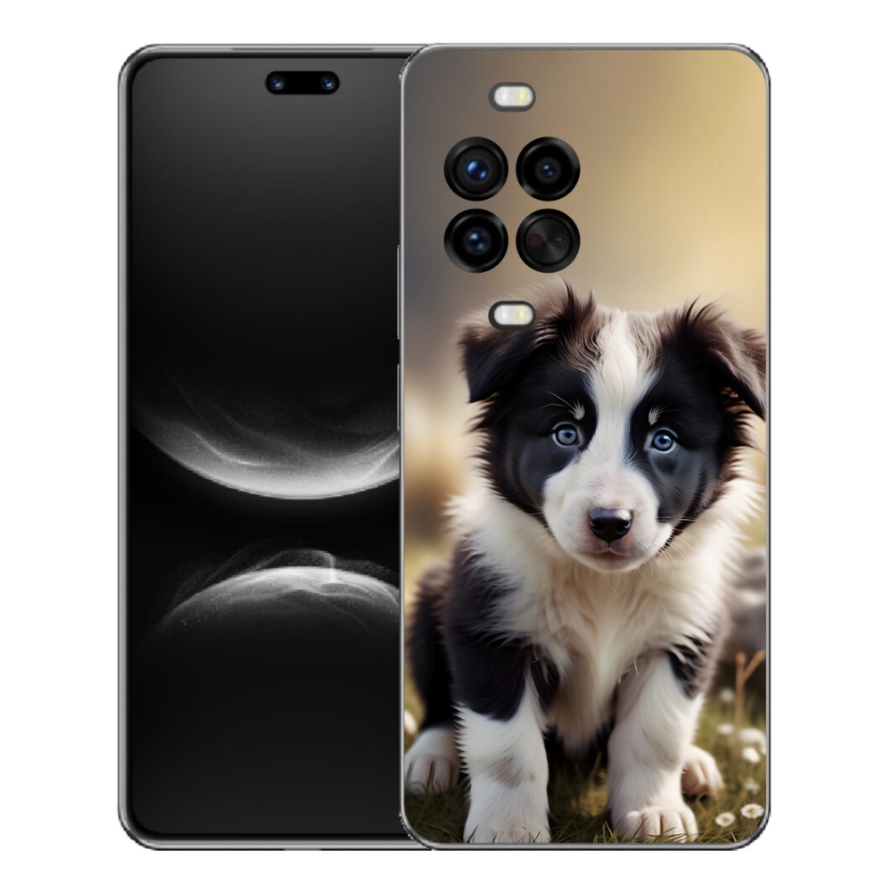 Gelový kryt mmCase na Huawei Nova 14 Pro - roztomilá border kolie