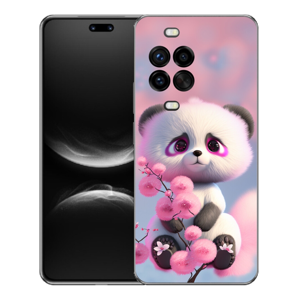 Gelový kryt mmCase na Huawei Nova 14 Pro - roztomilá panda 1