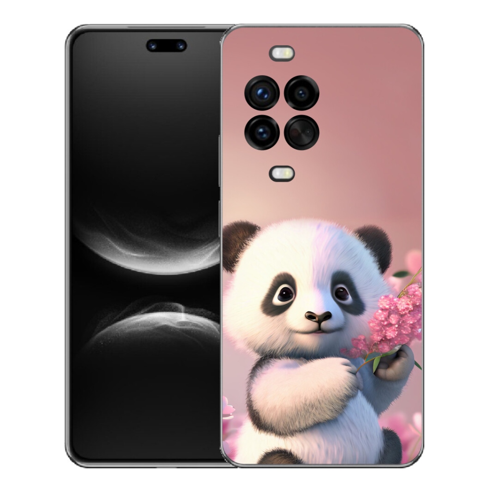 Gelový kryt mmCase na Huawei Nova 14 Pro - roztomilá panda