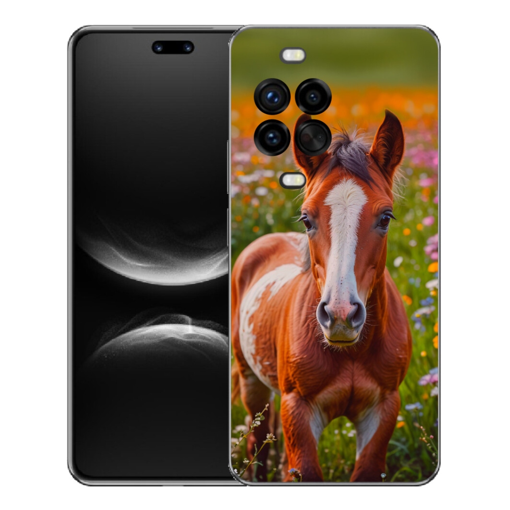 Gelový kryt mmCase na Huawei Nova 14 Pro - roztomilé hříbě