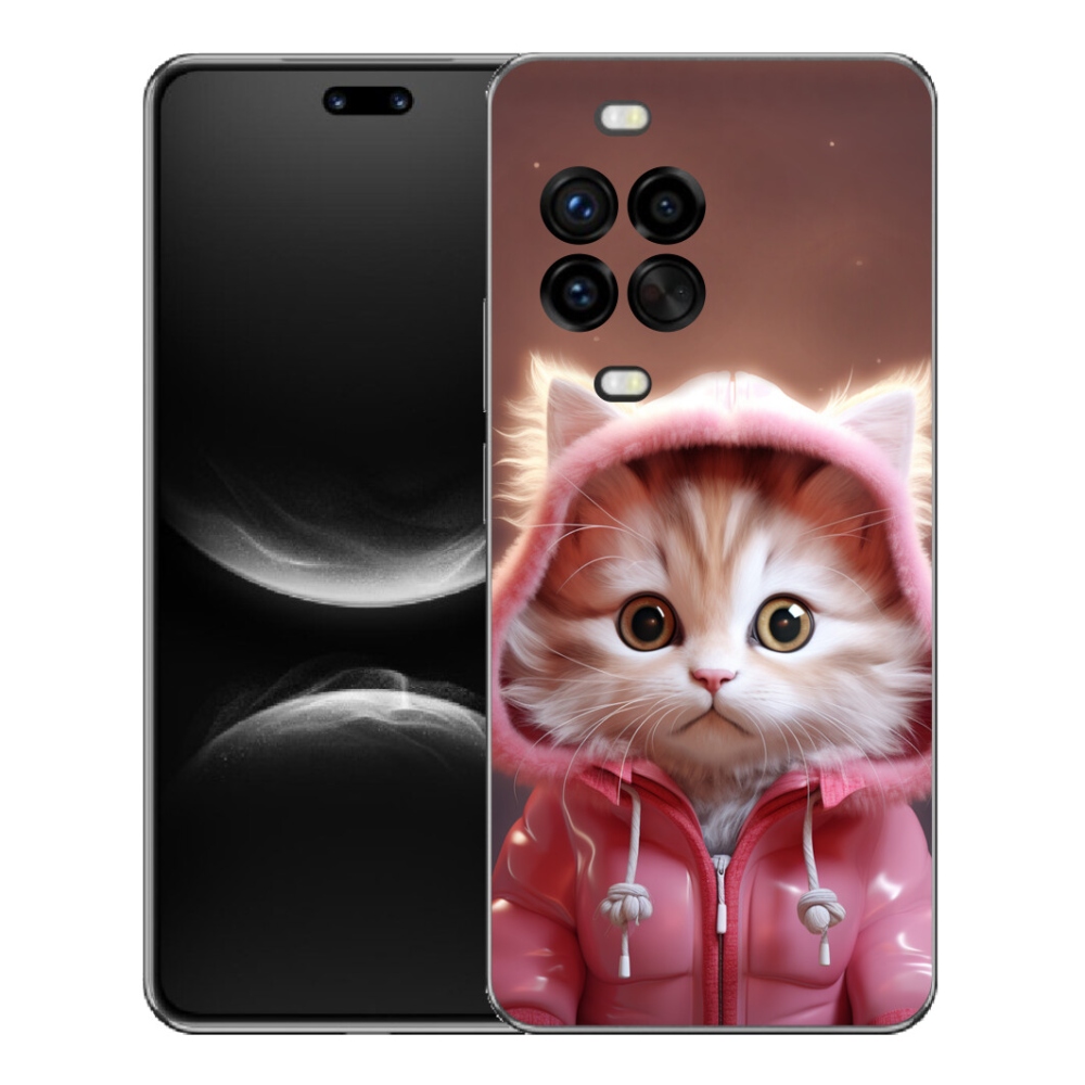 Gelový kryt mmCase na Huawei Nova 14 Pro - roztomilé kotě 3