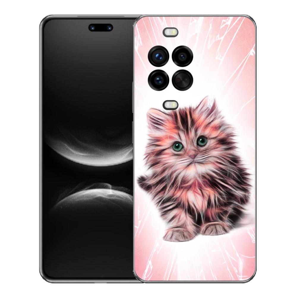 Gelový kryt mmCase na Huawei Nova 14 Pro - roztomilé kotě