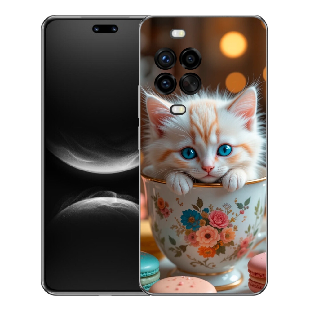 Gelový kryt mmCase na Huawei Nova 14 Pro - roztomilé kotě 6