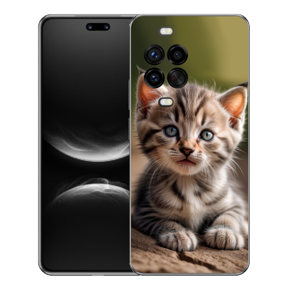 Gelový kryt mmCase na Huawei Nova 14 Pro - roztomilé kotě 9