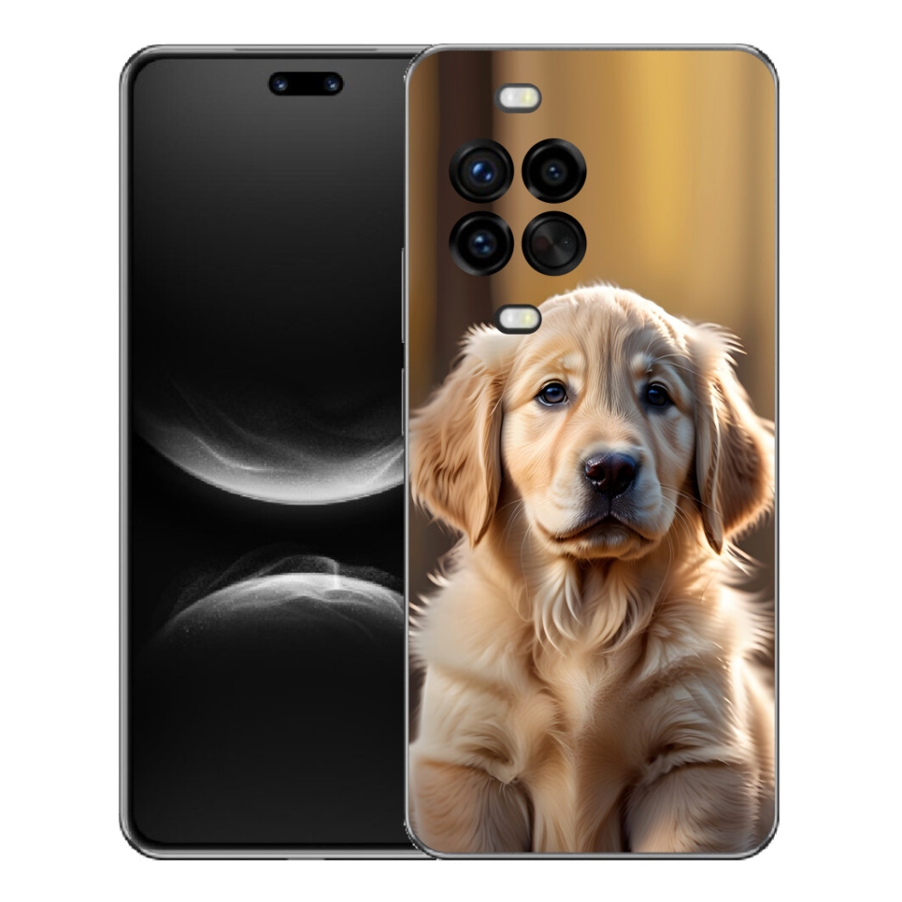 Gelový kryt mmCase na Huawei Nova 14 Pro - roztomilý zlatý retrívr