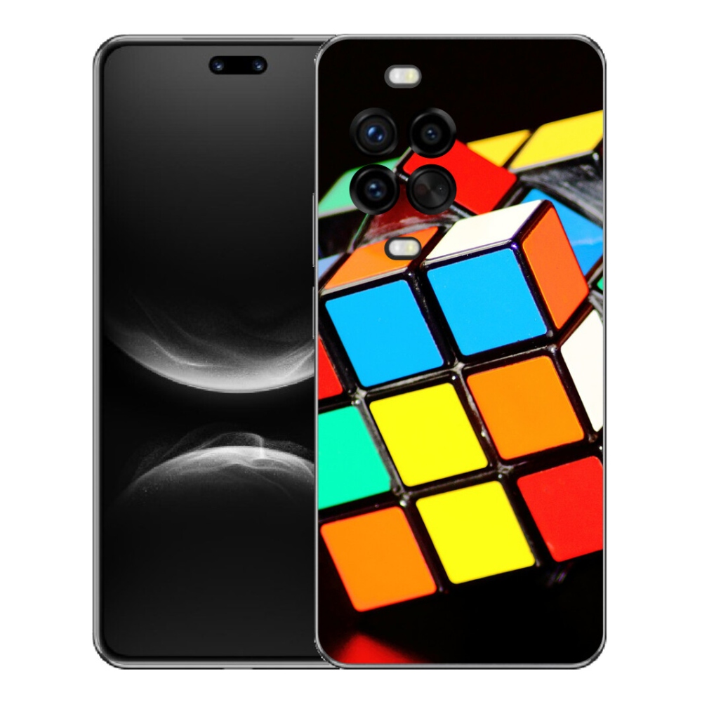 Gelový kryt mmCase na Huawei Nova 14 Pro - rubikova kostka