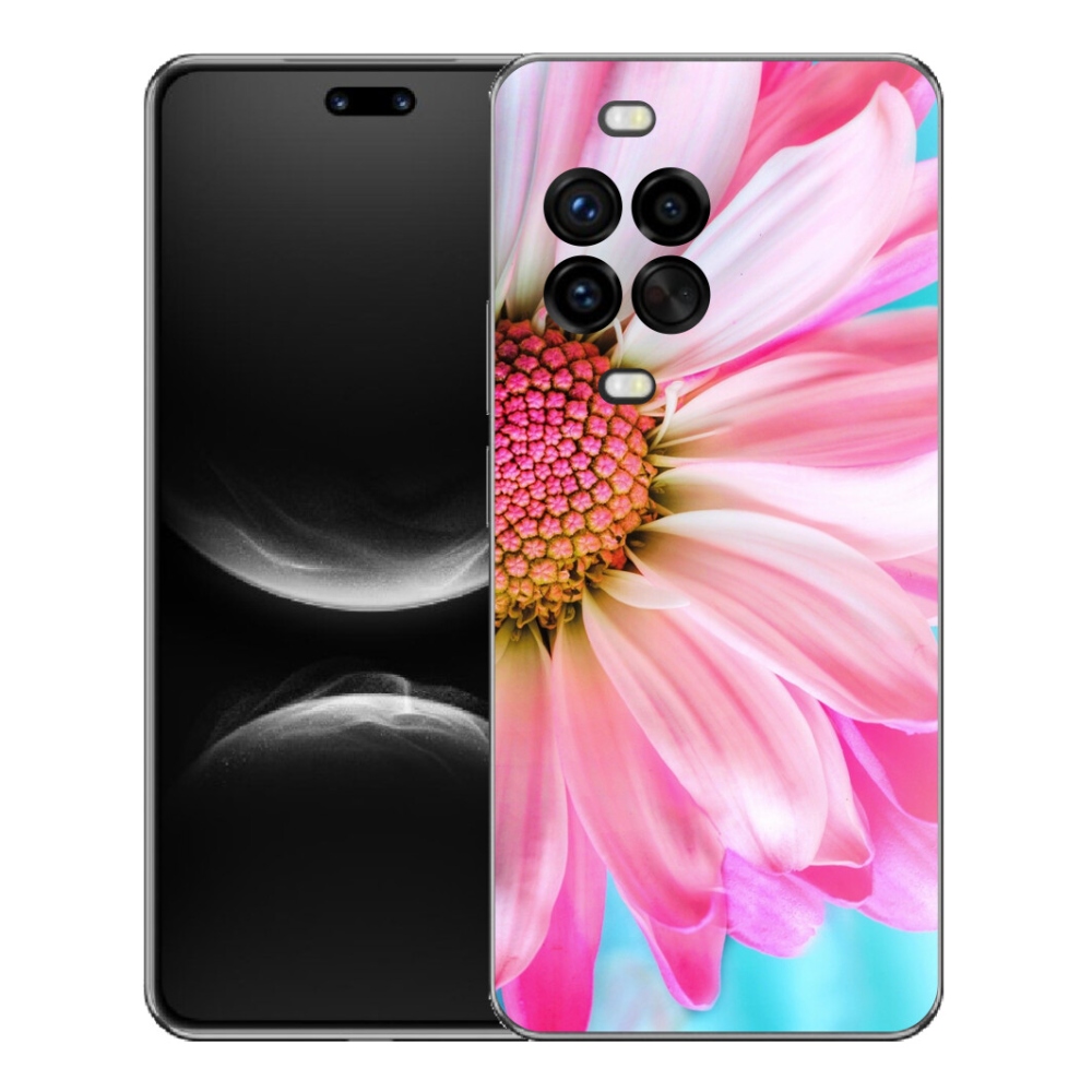 Gelový kryt mmCase na Huawei Nova 14 Pro - růžová květina