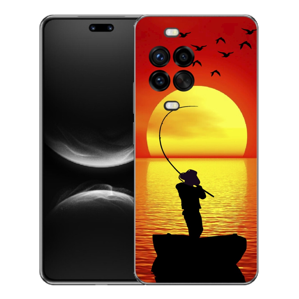 Gelový kryt mmCase na Huawei Nova 14 Pro - rybaření