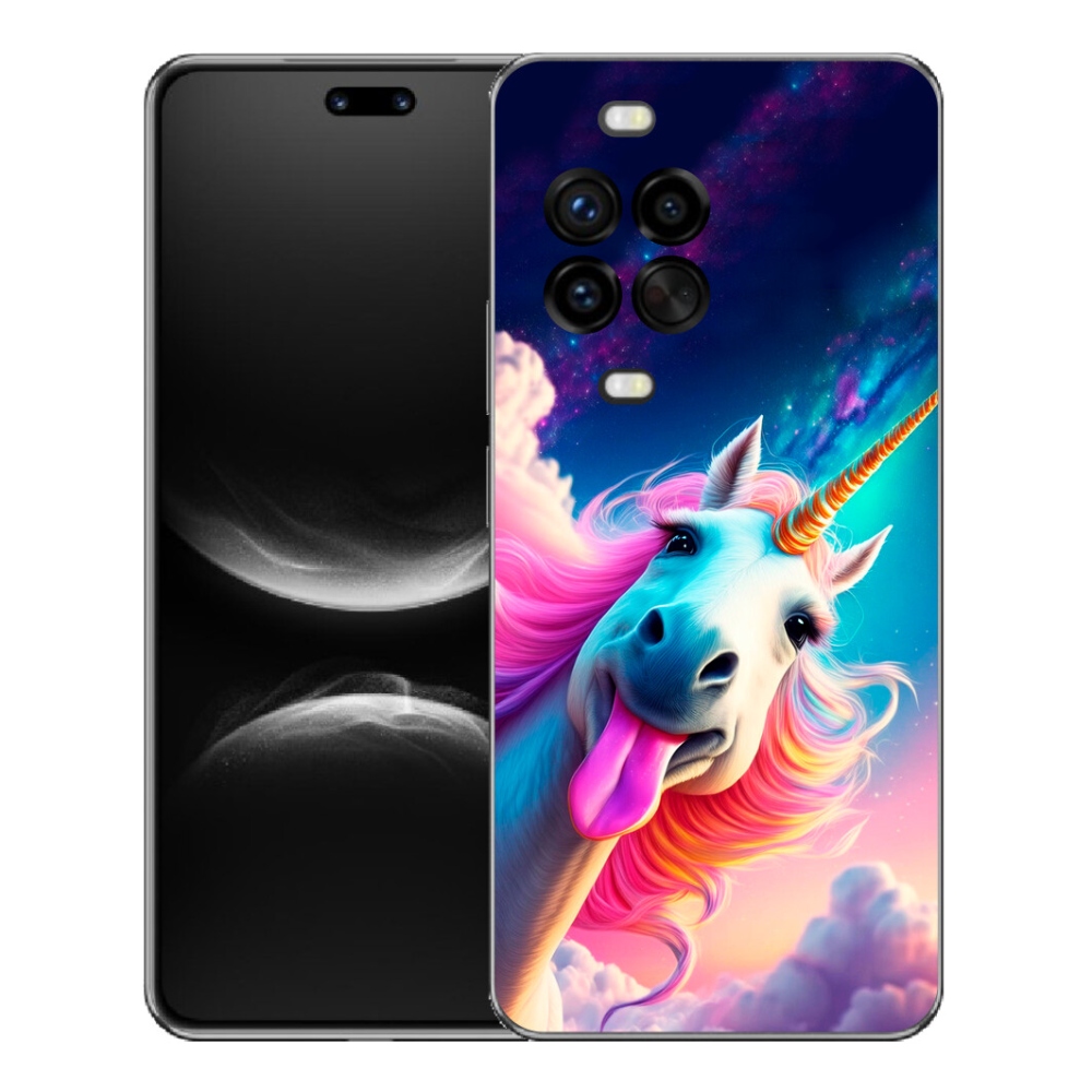 Gelový kryt mmCase na Huawei Nova 14 Pro - šílený jednorožec