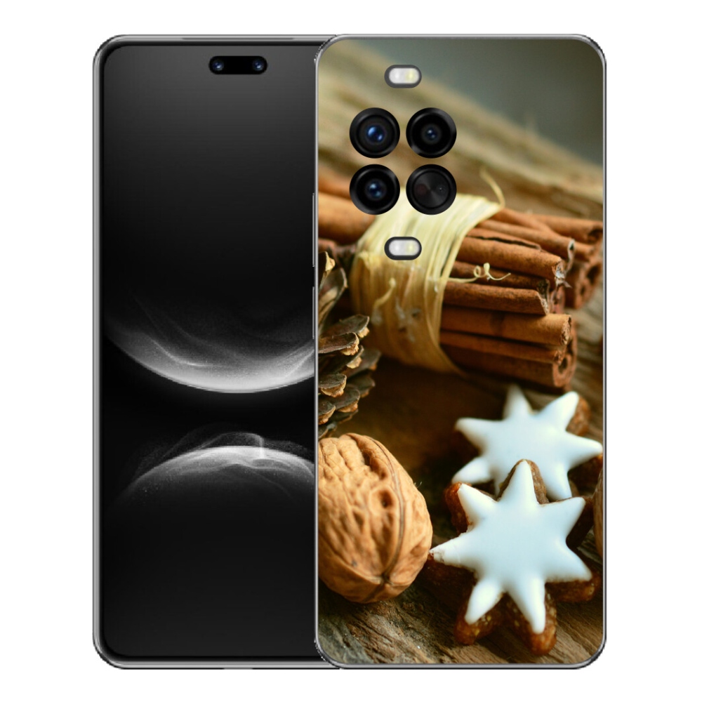 Gelový kryt mmCase na Huawei Nova 14 Pro - skořice a perníčky