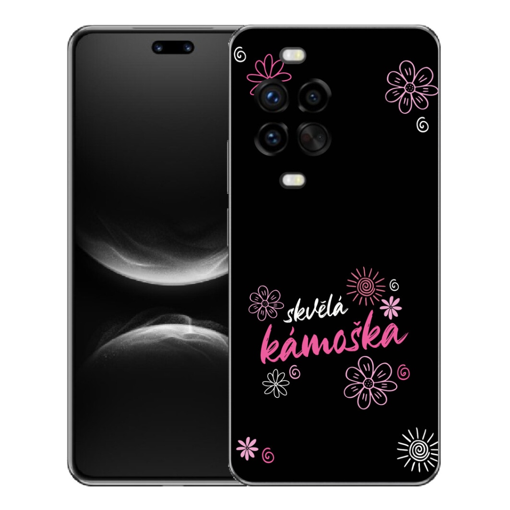 Gelový kryt mmCase na Huawei Nova 14 Pro - skvělá kámoška černé pozadí