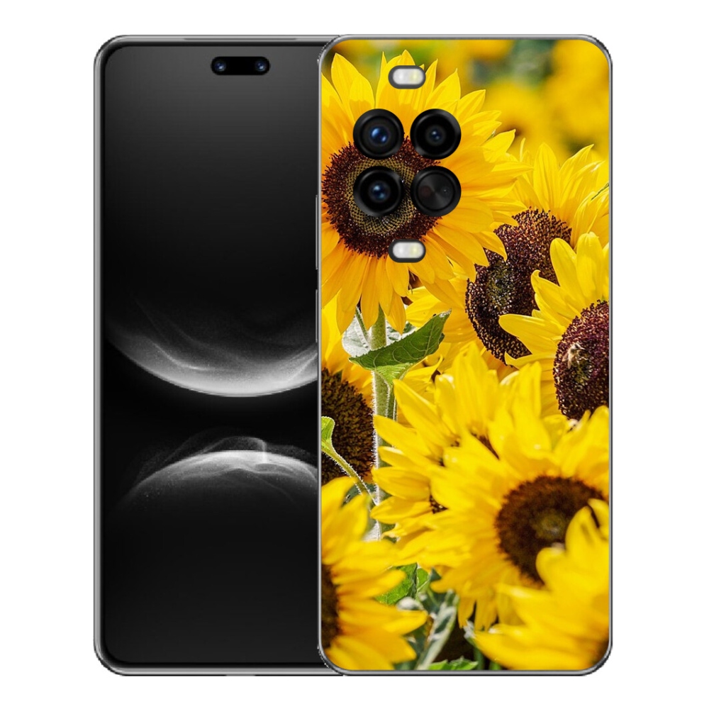 Gelový kryt mmCase na Huawei Nova 14 Pro - slunečnice