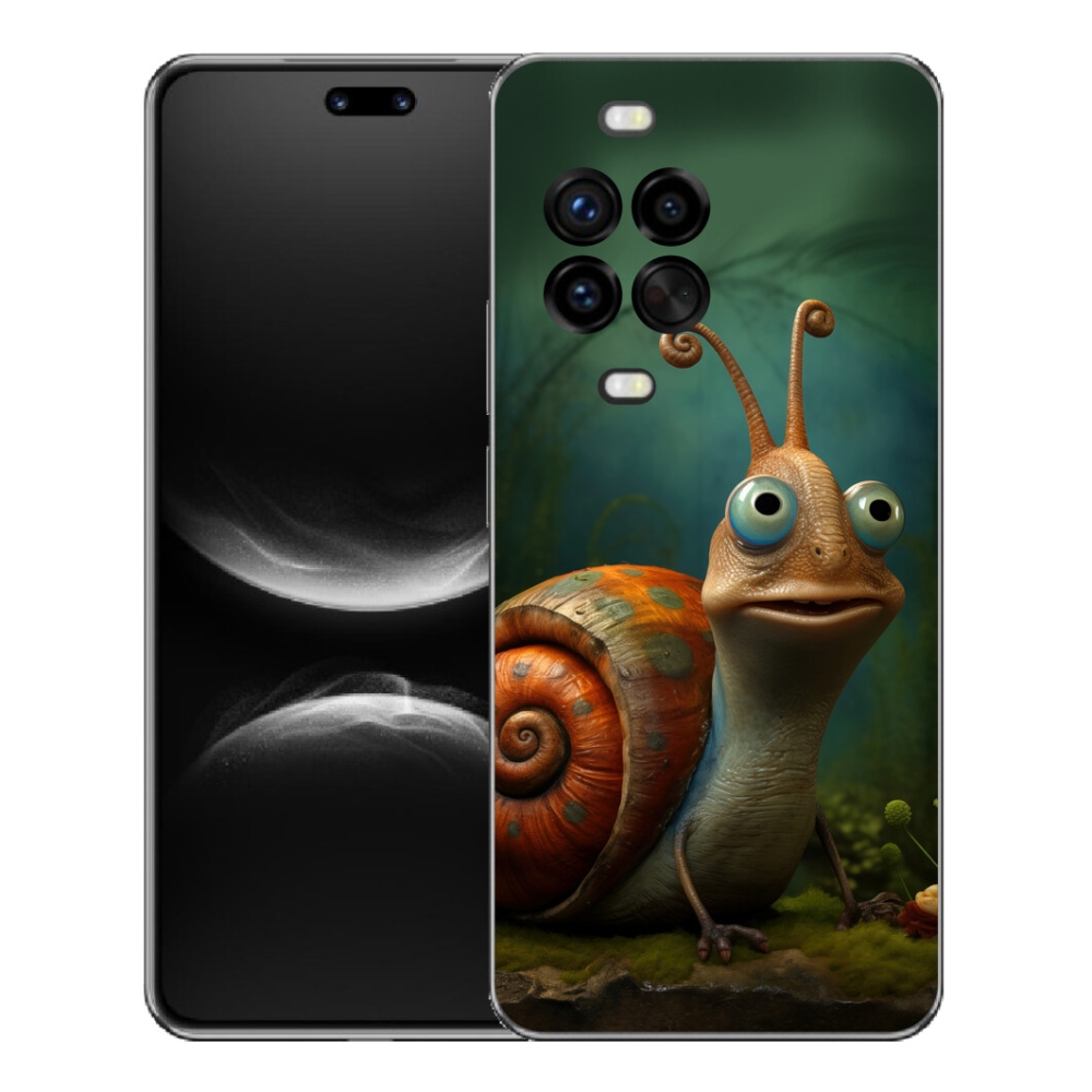 Gelový kryt mmCase na Huawei Nova 14 Pro - šnek