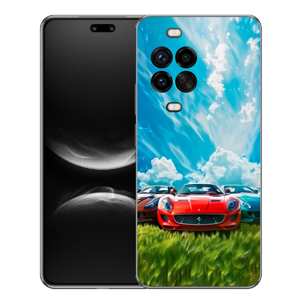 Gelový kryt mmCase na Huawei Nova 14 Pro - sportovní vozy