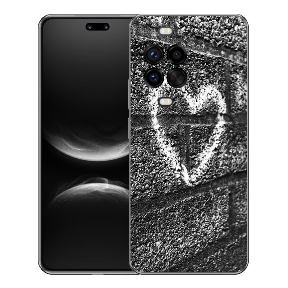 Gelový kryt mmCase na Huawei Nova 14 Pro - srdce na zdi