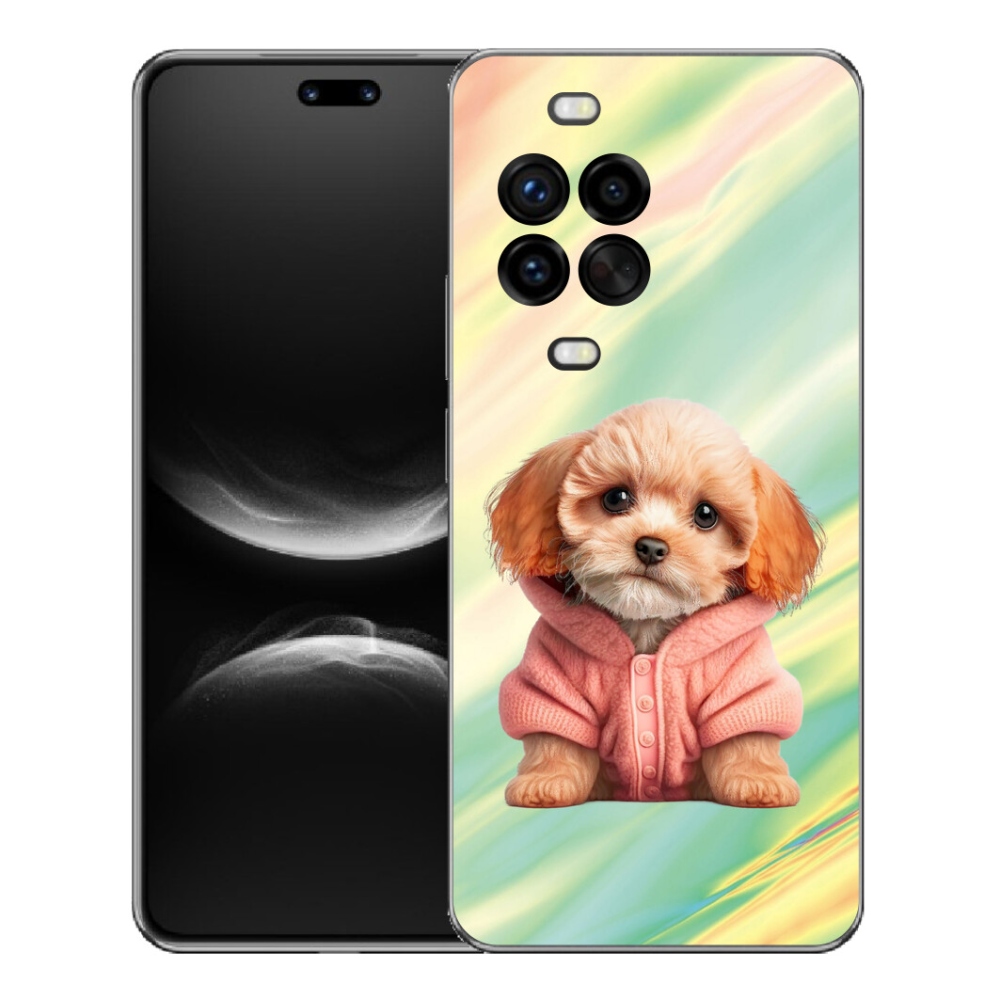 Gelový kryt mmCase na Huawei Nova 14 Pro - štěně ve svetru