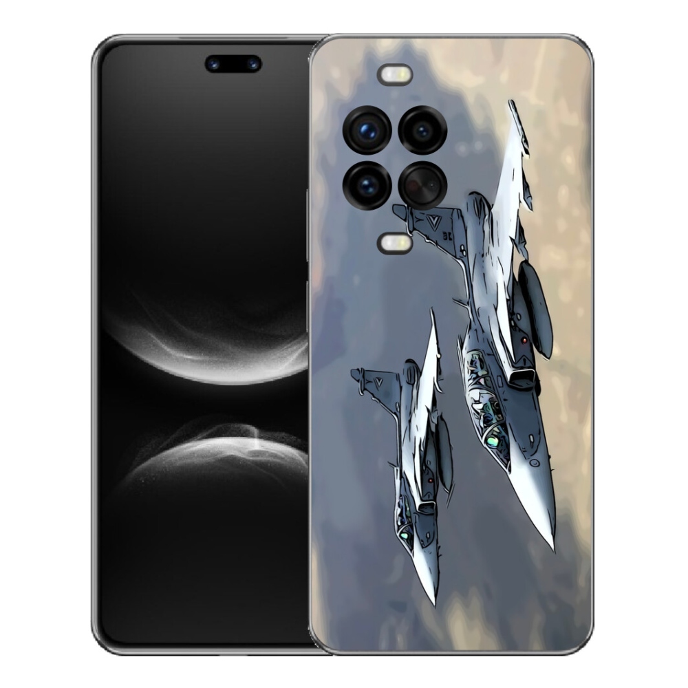 Gelový kryt mmCase na Huawei Nova 14 Pro - stíhačky