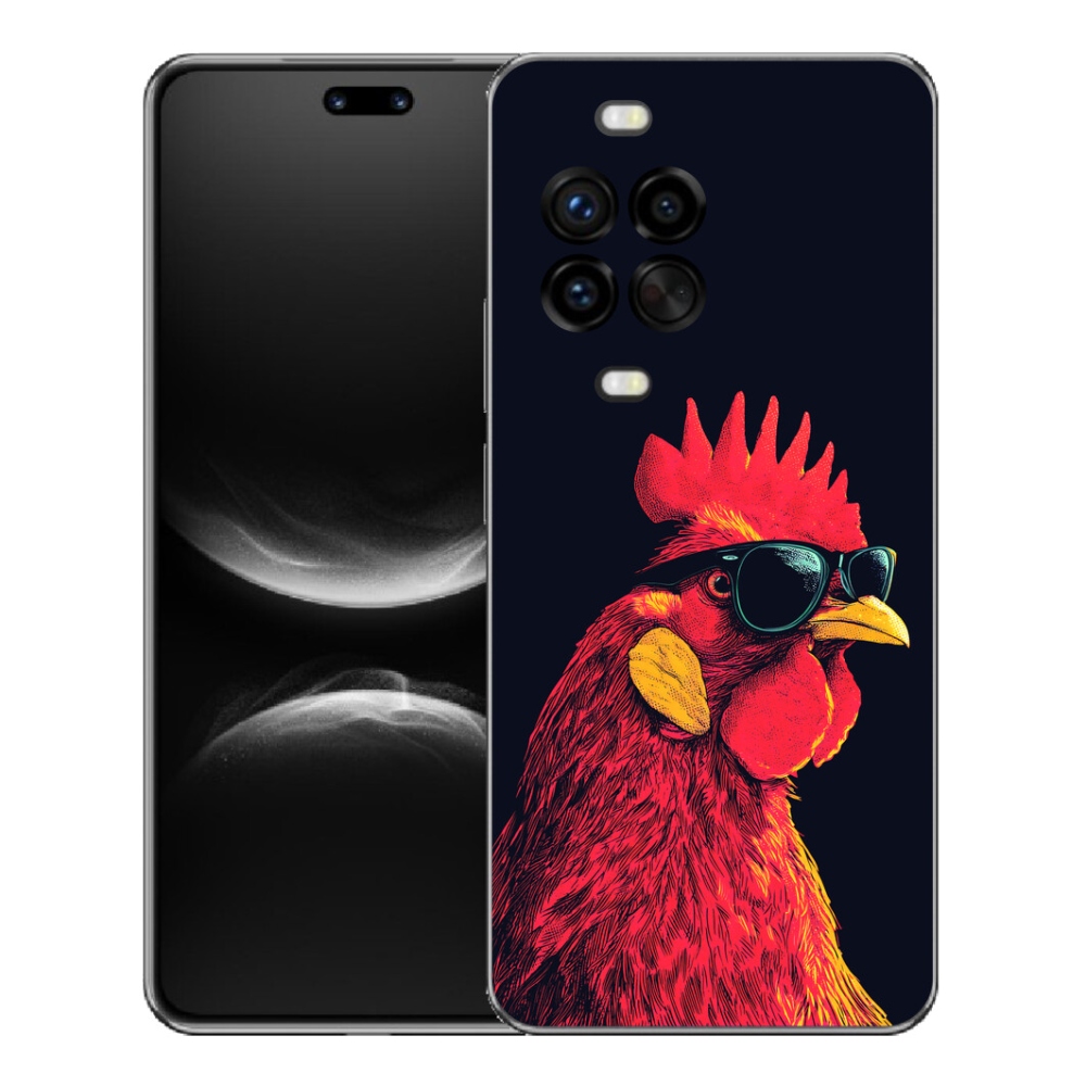 Gelový kryt mmCase na Huawei Nova 14 Pro - stylový kohout