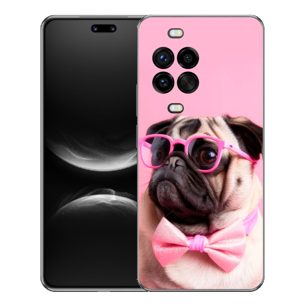 Gelový kryt mmCase na Huawei Nova 14 Pro - stylový mops
