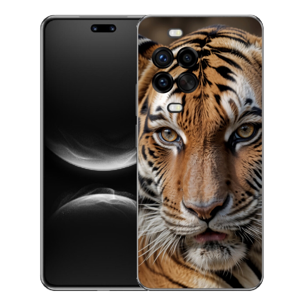 Gelový kryt mmCase na Huawei Nova 14 Pro - tygří pohled
