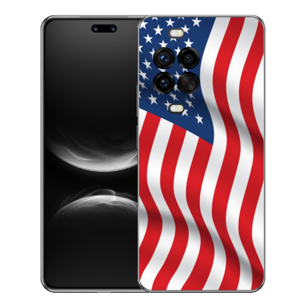 Gelový kryt mmCase na Huawei Nova 14 Pro - USA vlajka