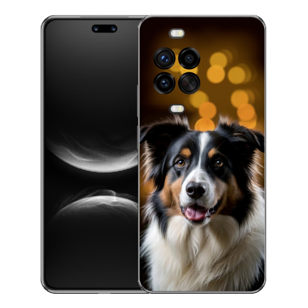 Gelový kryt mmCase na Huawei Nova 14 Pro - usměvavý australský ovčák