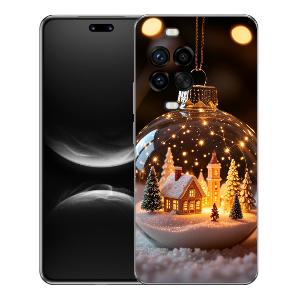 Gelový kryt mmCase na Huawei Nova 14 Pro - vánoční koule 3